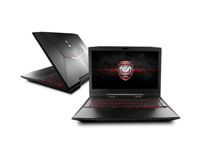 Notebook Avell Intel Core i5 8300H 8ª Geração 8 GB de RAM 1024 GB Híbrido 8.0 GB 15.6 " GeForce GTX 1050 Ti G1513 FOX-5