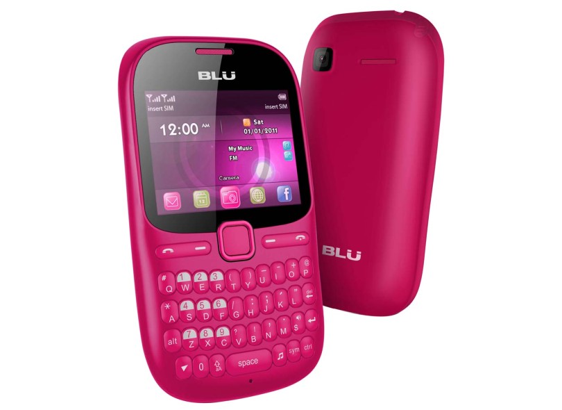 Celular Blu Brooklyn Câmera 1,3 MP 3 Chips Wi-Fi