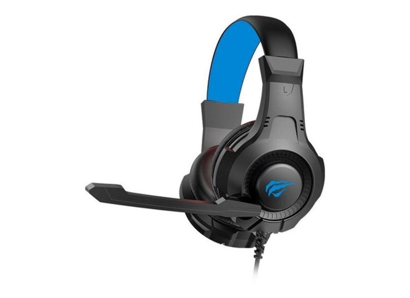 Fone De Ouvido Gamer Havit H2031d Black Blue