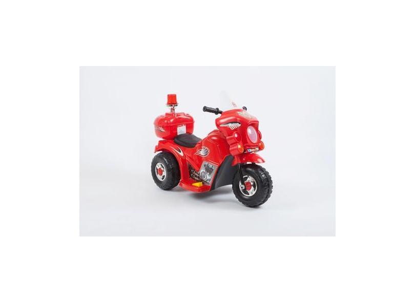 Mini Moto Elétrica 6V Infantil Vermelha Com Baú - Zippy Toys