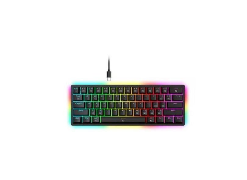Teclado Mecânico Redragon Akali K642 Rgb Preto Switch Brown