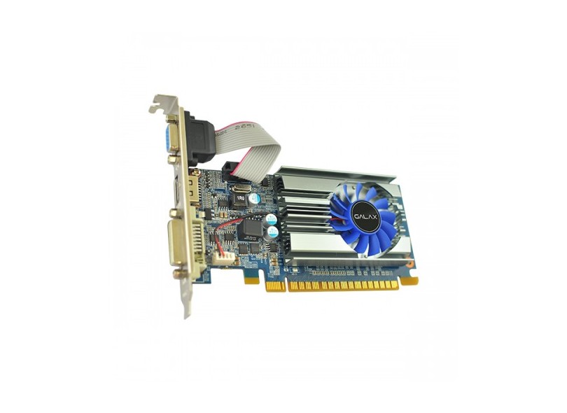 Placa de Video NVIDIA GeForce GT 710 1 GB DDR3 64 Bits Galax 71GGH4HXJ4FN
