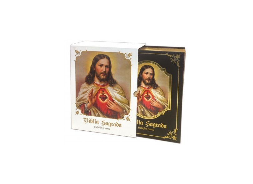 Bíblia Sagrada Católica - Edição Luxo - Preta - DCL Editora - 7898598045977
