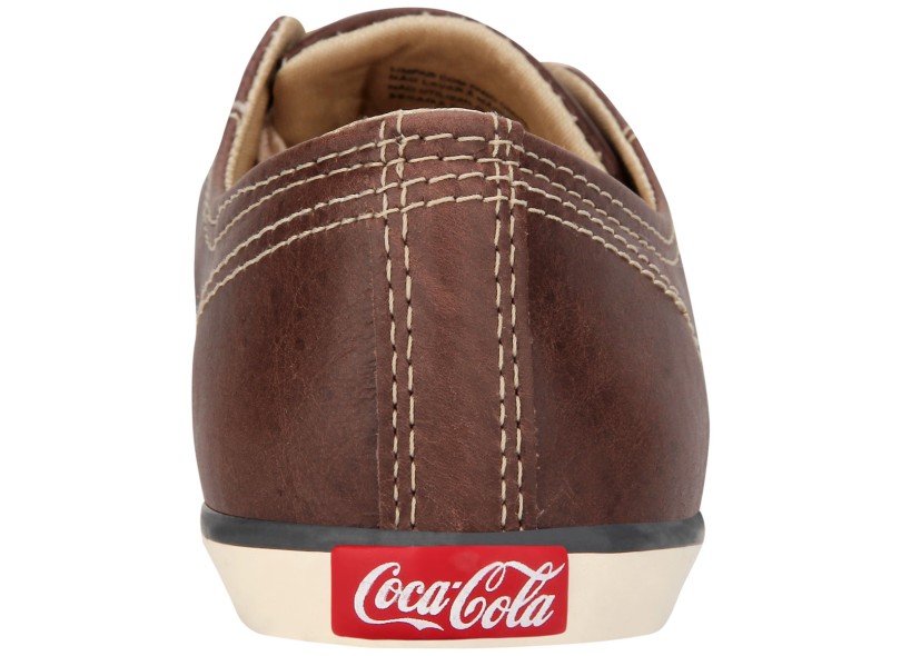 Tênis Coca-Cola Feminino Casual The Best Leather