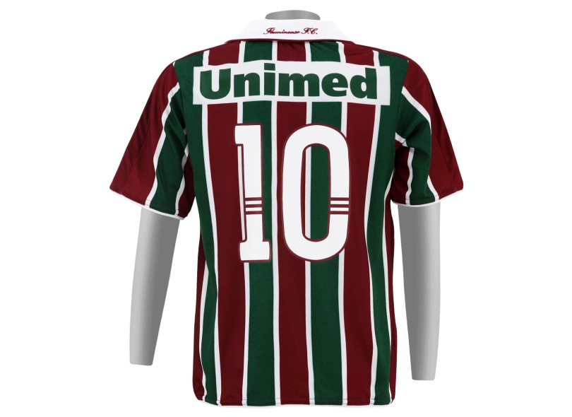 Camisa Jogo Fluminense I 2010 com Número Adidas