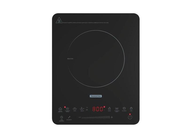 Cooktop Portátil 220V Tramontina Slim Touch  Ei 30 Com 1 Área De Aquec