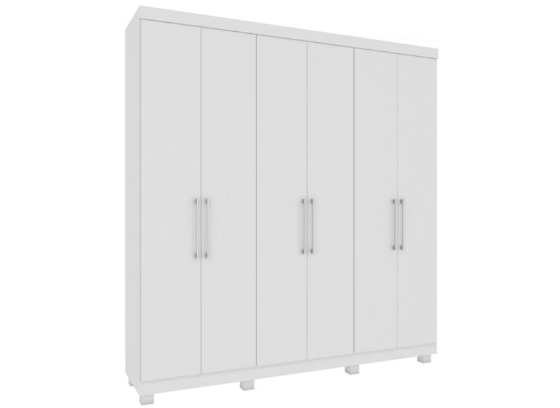 Guarda-Roupa Casal 6 Portas 3 Gavetas Paranoá Móveis Rimo