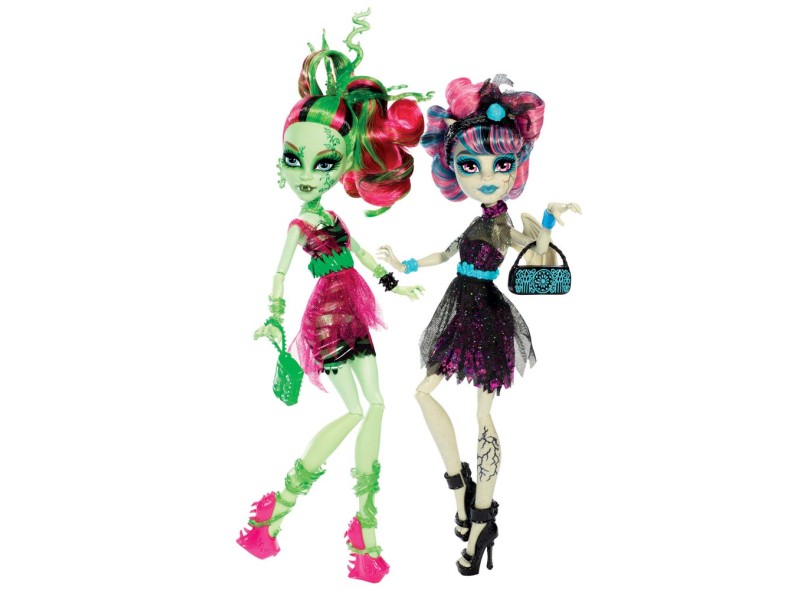 Boneca Monster High Rochelle Goyle e Venus McFlytrap Mattel
