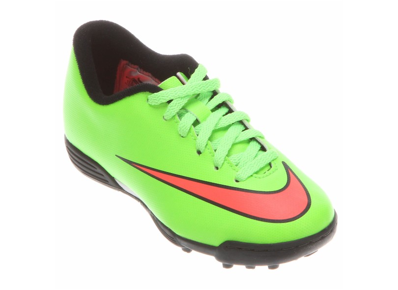 Chuteira Society Nike Mercurial Vortex II TF Infantil