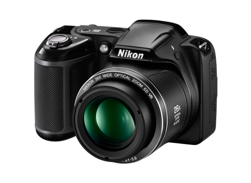 Câmera Digital Semiprofissional Nikon Coolpix 20,2 MP HD L330