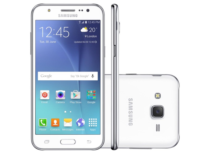 Smartphone Samsung Galaxy J5 J500MDS 13,0 MP 2 Chips 16GB Android 5.1 (Lollipop) 3G 4G Wi-Fi