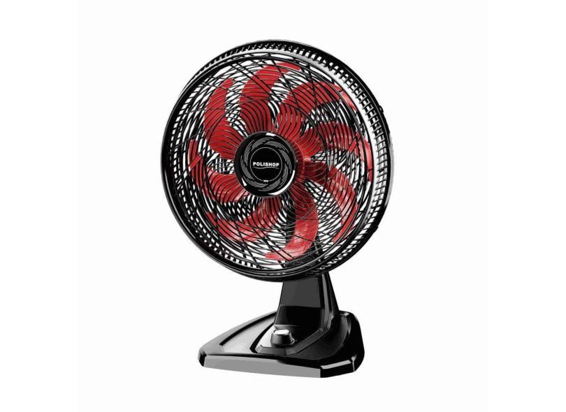 Ventilador 2 em 1 de Mesa e Parede Polishop 50cm