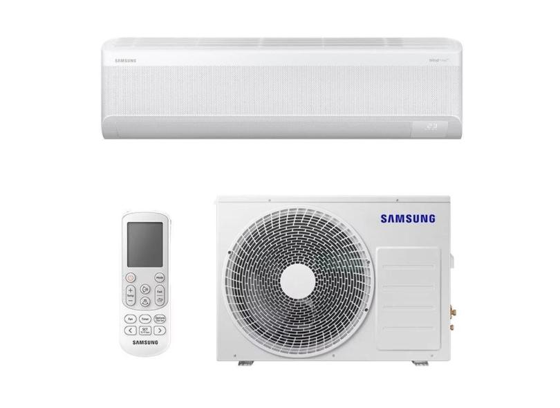Ar-Condicionado Split Hi Wall Samsung Wind Free AI 18000 BTUs Inverter Controle Remoto Quente/Frio AR18DXFAAWKNAZ / AR18DXFAAWKXAZ