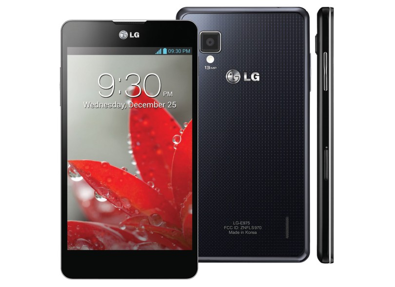 Smartphone LG Optimus G E975 13,0 MP 32GB Android 4.1 (Jelly Bean) Wi-Fi 4G 3G