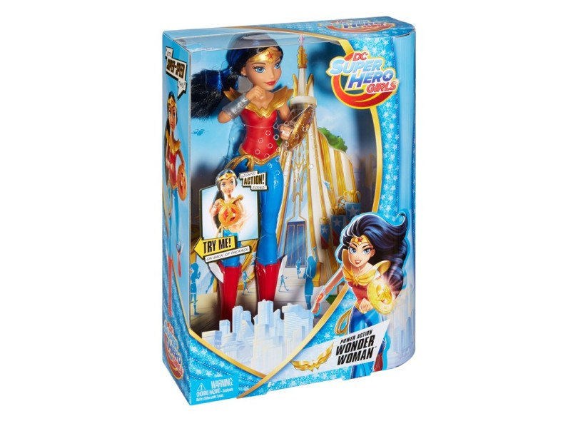 Boneca DC Super Hero Girls Mulher Maravilha Mattel