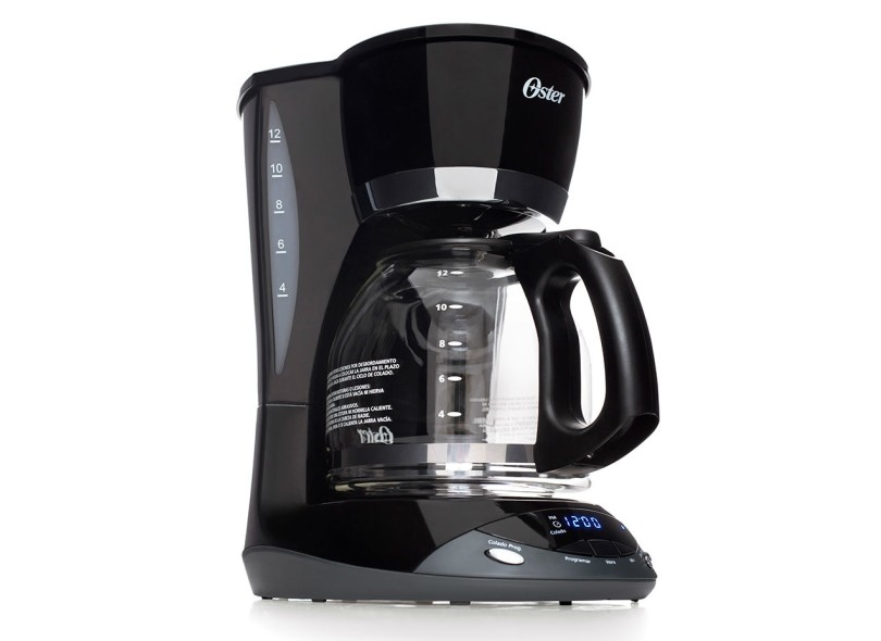 Cafeteira Elétrica 12 Xícaras Oster Black Programável