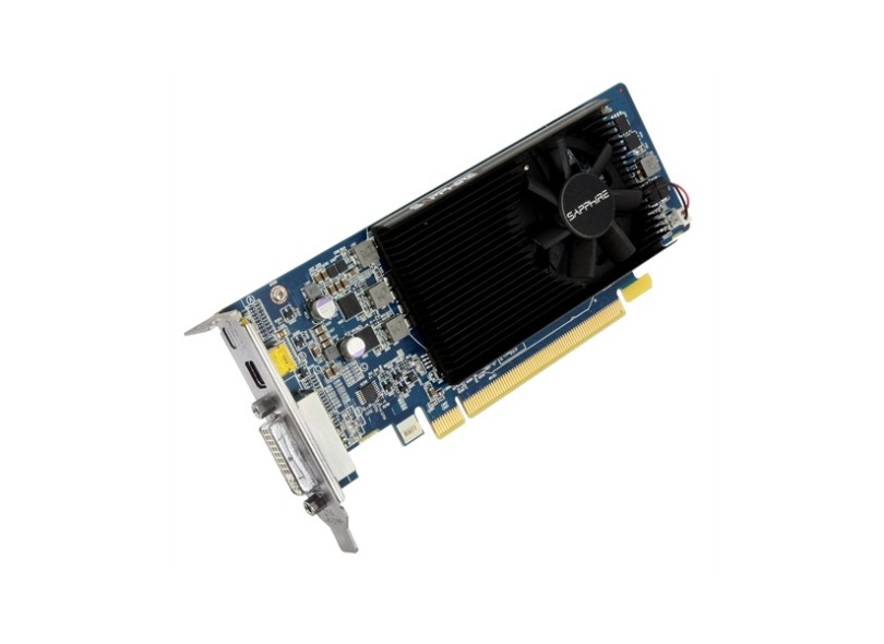 Placa de Video AMD Radeon HD 7000 Series 7750 1 GB DDR5 128 Bits Sapphire 11202-10-20G