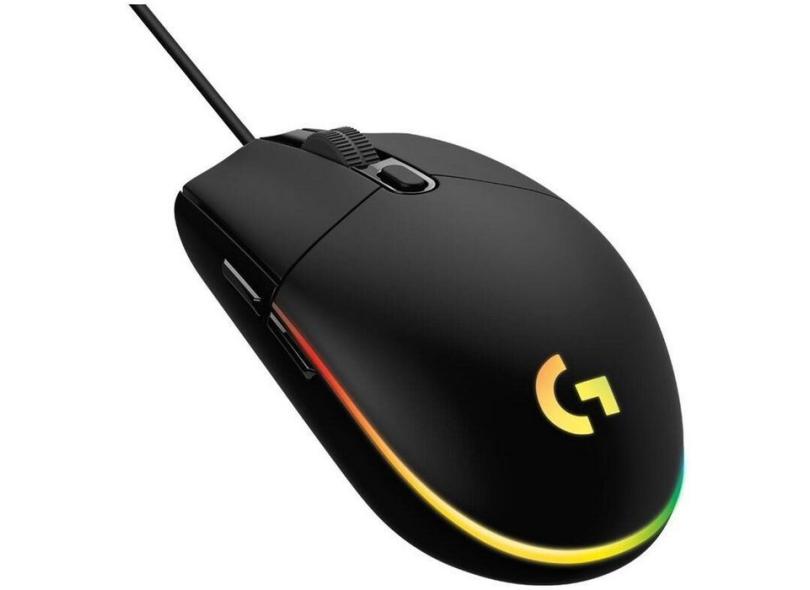 Mouse Gamer Óptico USB G203 - Logitech