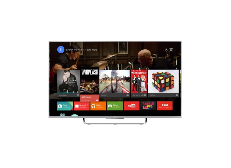 TV LED 55" Smart TV Sony 3D Full HD 4 HDMI KDL-55W805C
