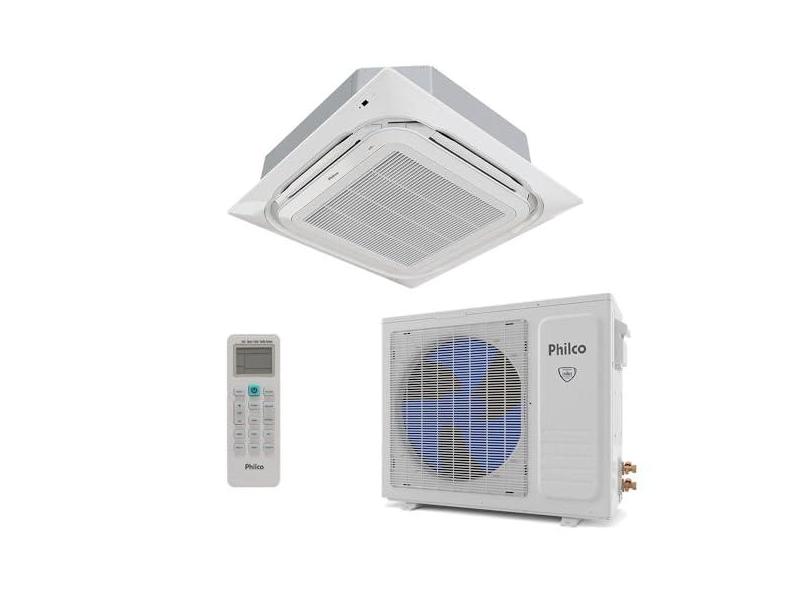 Ar-condicionado Split Inverter Cassete 36000 Btus Philco Eco Quente e Frio Pac36000icqfm16 220v