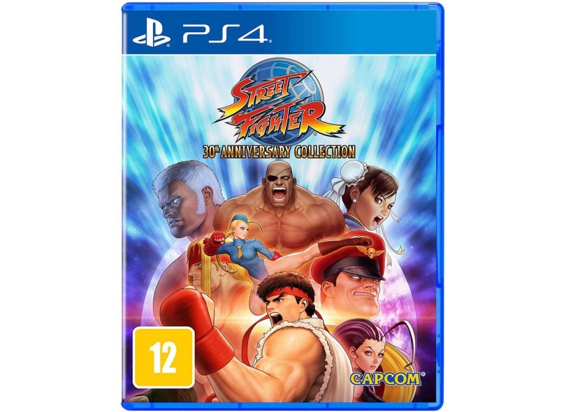 Jogo Street Fighter 30th Anniversary Collection PS4 Capcom com o