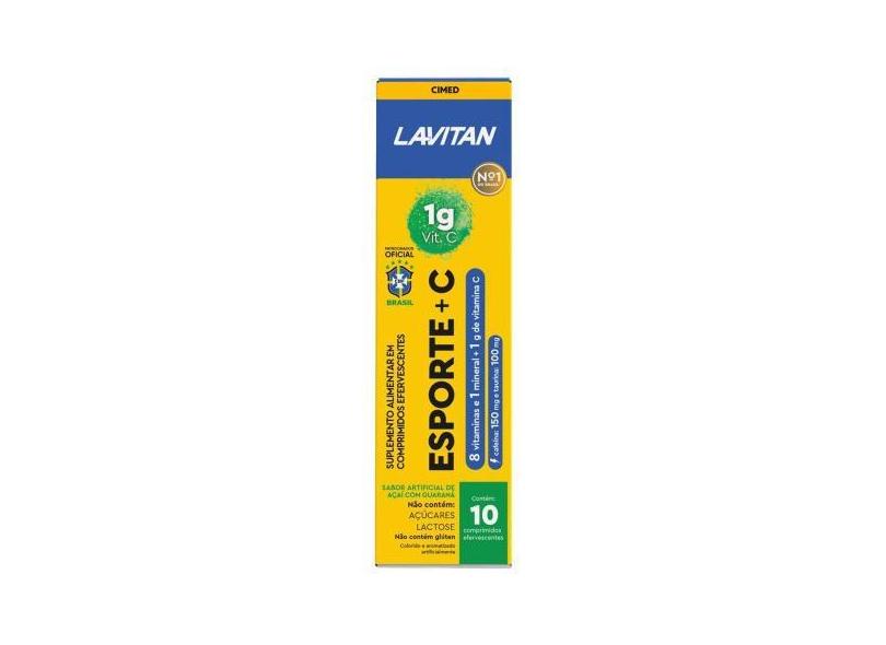 Multivitamínico Lavitan Esporte+C Copa 10 Comprimidos