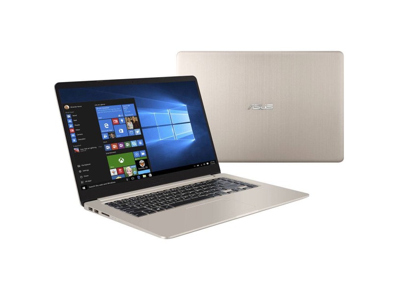 Ultrabook Asus VivoBook S15 Intel Core i7 8550U 8ª Geração 16 GB de RAM 250.0 GB 15.6 " GeForce MX150 Windows 10 S510