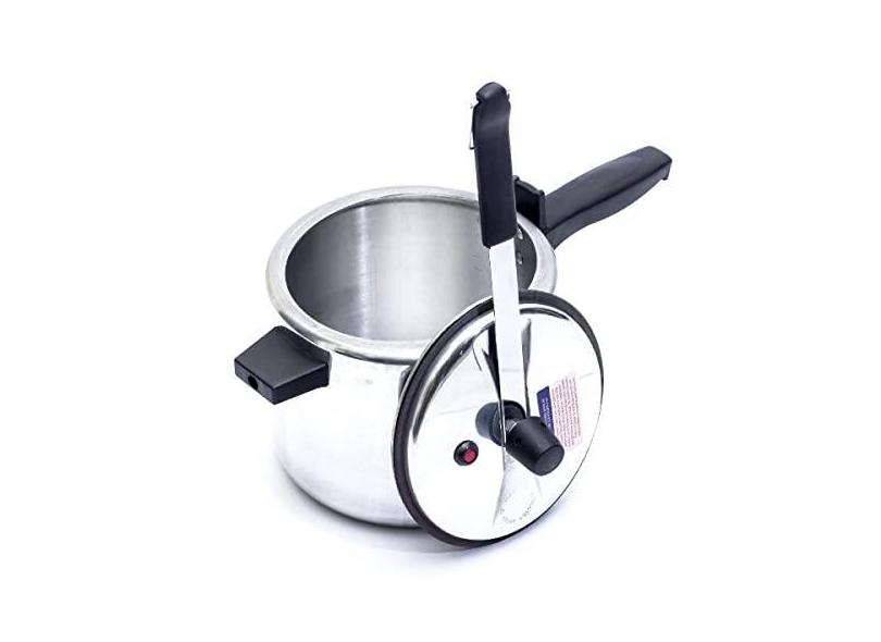 Panela de Pressão de Aluminio Polido 5 litros Lares