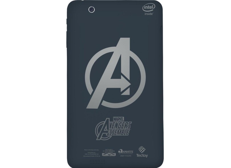 Tablet Tectoy 8.0 GB LCD 7 " Android 4.2 (Jelly Bean Plus) Avengers TT5100i