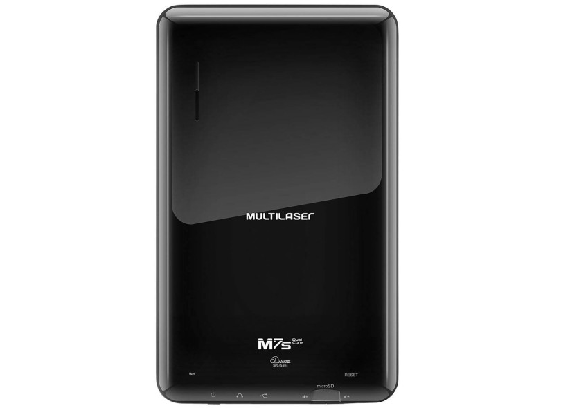 Tablet Multilaser M7S Dual Core 8 GB LCD 7" Android 4.2 (Jelly Bean Plus) 1,3 MP NB116
