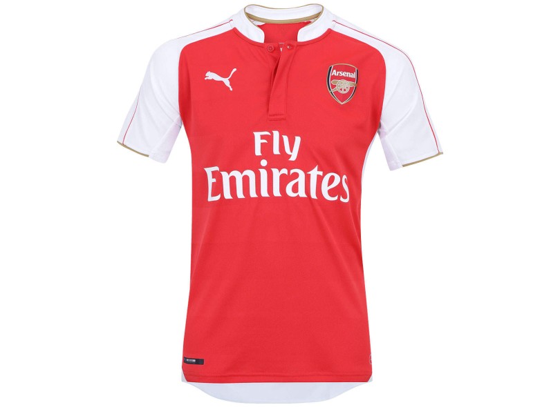 Camisa Torcedor Arsenal I 2015/16 sem número Puma