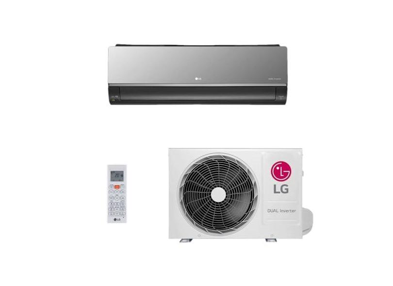 Ar-Condicionado Split HW LG Dual Inverter Voice Artcool UV Nano +AI 24.000 BTUs R-32 Quente/Frio 220V