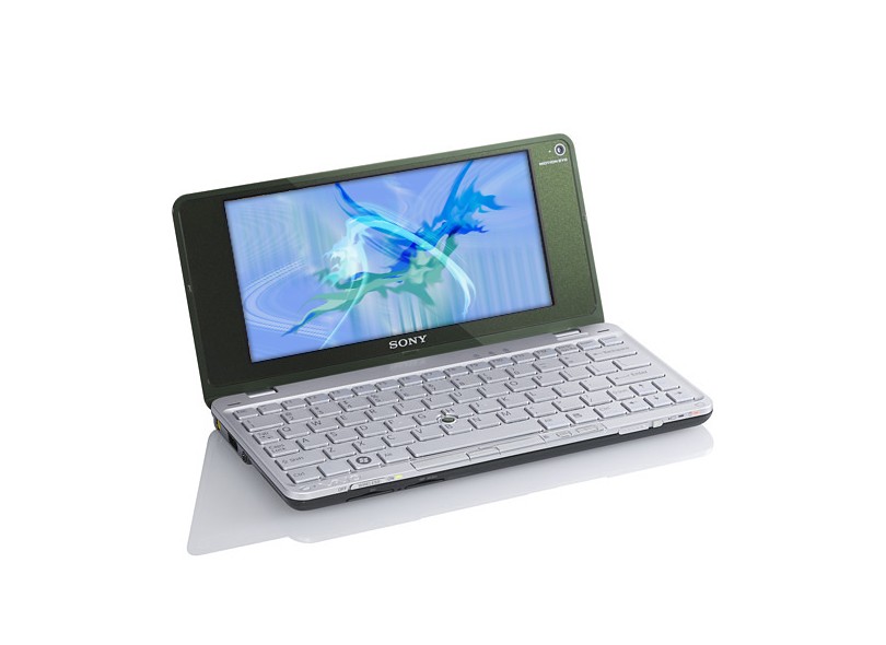 Netbook Sony Vaio Intel Atom Z520 8" Verde, 2GB, HD 80GB, VGN-P730A/G