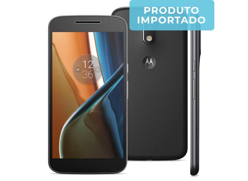 Smartphone Motorola Moto G G4 XT1621 Importado 16GB Qualcomm Snapdragon 617 13,0 MP 2 Chips Android 6.0 (Marshmallow) 3G 4G Wi-Fi