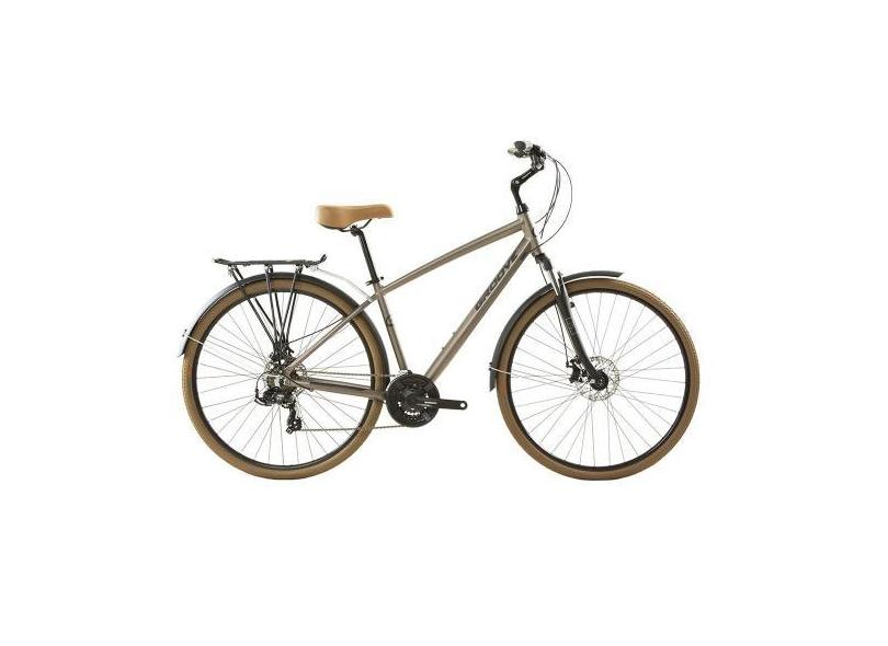 Bicicleta Groove Blues HD 21v aro 700c Prata Quadro 20.5 - Groove Bike