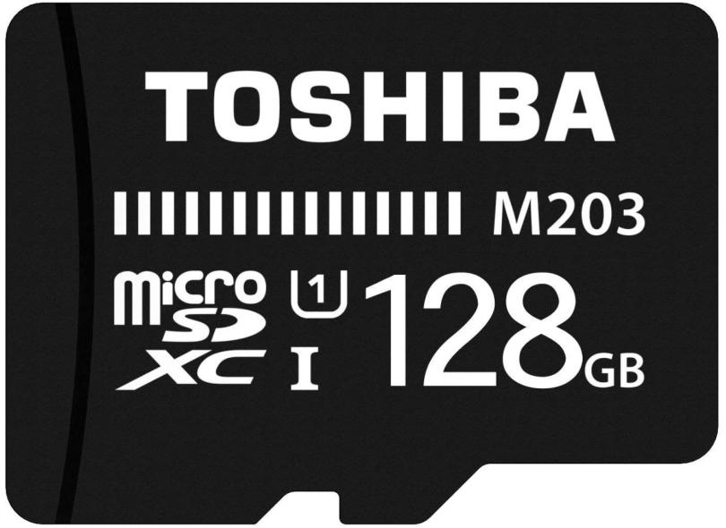 Cartão de Memória Micro SDXC-I Toshiba 128 GB M203
