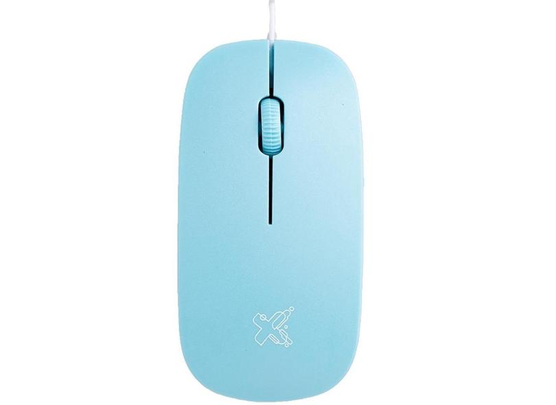 Mouse Maxprint Surface, 1200DPI, 3 Botões, usb, Azul