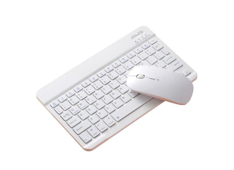 Kit Teclado Magnético p/ Tablet Fire HD8 2022 - Branco