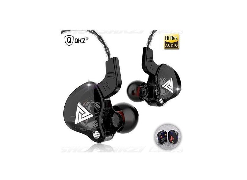 Fone De Ouvido In Ear Qkz Ak6 Monitor De Palco + Case - EMB-UTILIT, PR