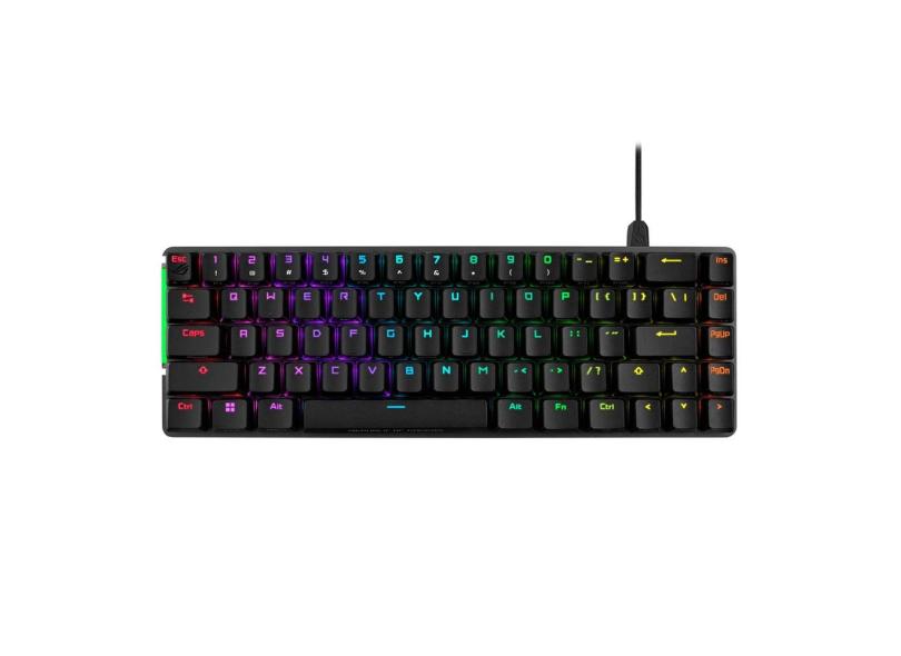 Teclado mecânico para jogos asus rog Falchion Ace 65% rgb