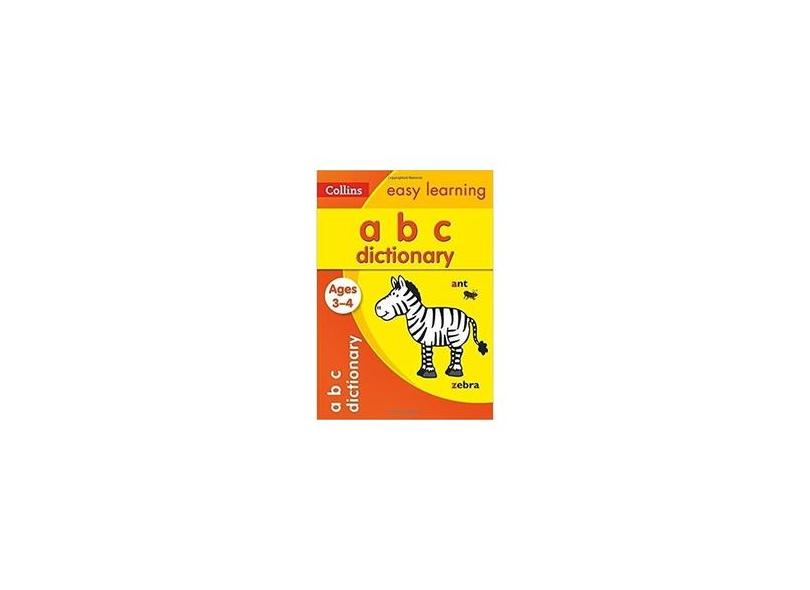 ABC Dictionary Ages 3-4 (Collins Easy Learning Preschool) - Collins Easy Learning - 9780008209469
