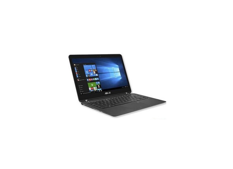 Ultrabook Conversível Asus Zenbook Flip Intel Core i7 7500U 16 GB de RAM 500.0 GB 13.3 " Touchscreen Windows 10 Home UX360UA