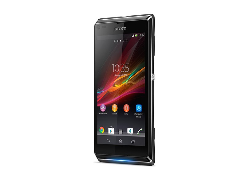 Smartphone Sony Xperia L C2104 Câmera 8,0 MP Desbloqueado 8 GB Android 4.1 (Jelly Bean) Wi-Fi