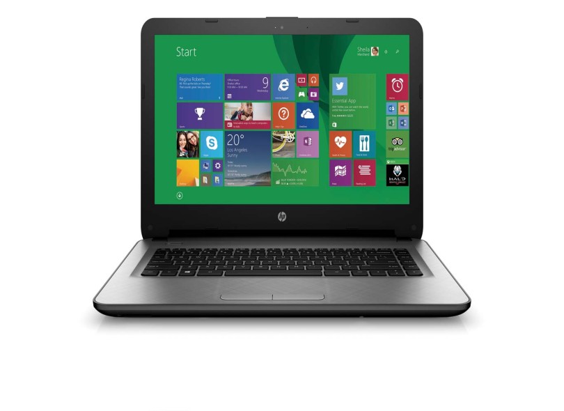 Notebook HP Intel Core i5 5200U 4 GB de RAM HD 500 GB LED 14 " 5500 Windows 10 Home 14-AC139BR
