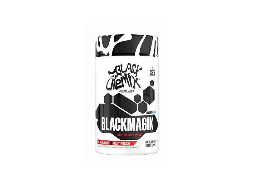 Pré Treino Black Magik 450G - Under Labz Sem Cafeina