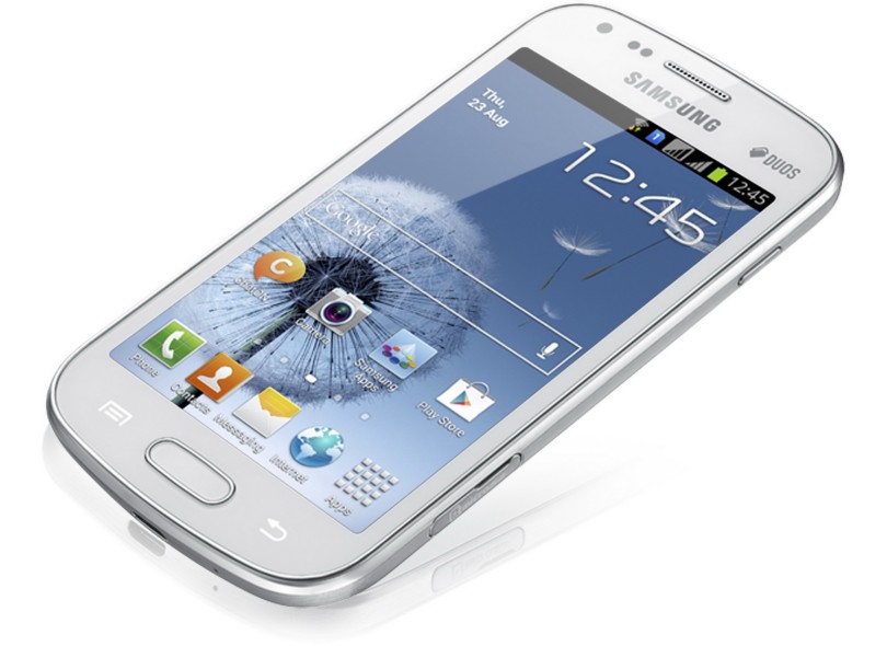 Smartphone Samsung Galaxy S Duos S7562 Câmera 5,0 MP Desbloqueado 2 Chips 4 GB Android 4.0 (Ice Cream Sandwich) 3G Wi-Fi