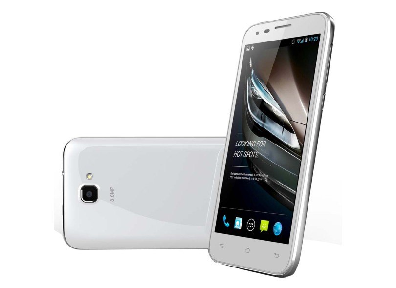 Smartphone MEU AN450 Câmera 8,0 MP 2 Chips 4GB Android 4.2 (Jelly Bean Plus) Wi-Fi 3G