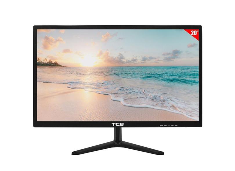 Monitor TCB TCB20 de 20 HD 60HZ 8 MS com VGA/HDMI