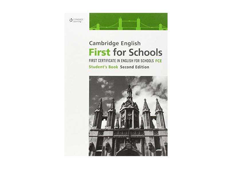 Cambridge English First For Schools - Fce - "cengage Learning" - 9781408096000