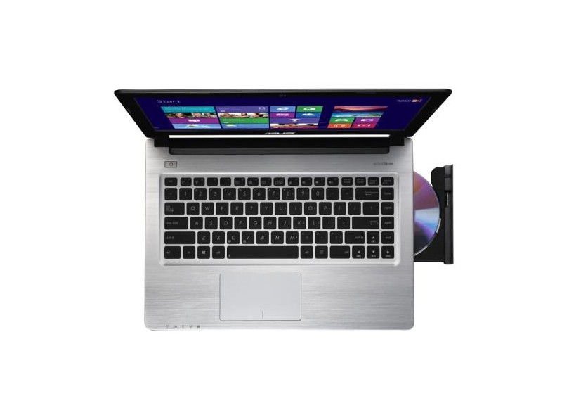 Ultrabook Asus Intel Core i7 3517U 3ª Geração 6 GB 500 GB LED 14" Windows 8 S46CA-WX025H